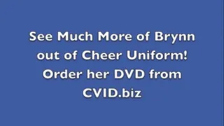 Brynn 20YO Cheerleader Finger-Bangs & Spreads her Succulent Pussy in Pantyhose