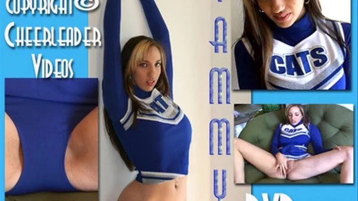 Cheerleader Tammy's 1st Ever Finger-Banging Masturbation Scene! Hot Spreads! Bloomers OFF!