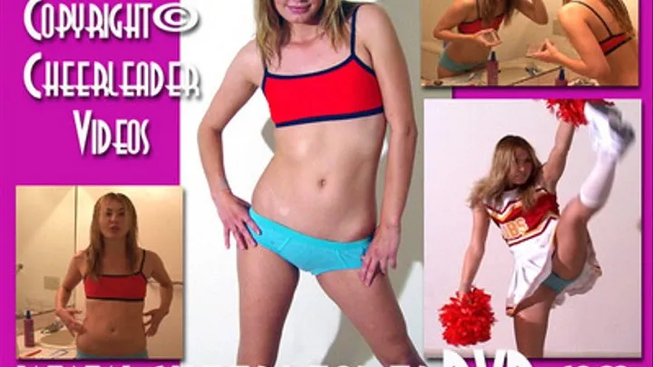 20 Year-Old Kylie Lotions & Shows Off Her Gorgeous Athletic Cheerleading Body!