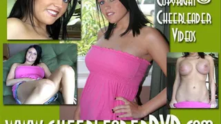 Brilliant Blue-Eyed 19Y/O Codi Strips NAKED & Spreads Both Pink Cheerleader Holes! See Her Creamy Insides!