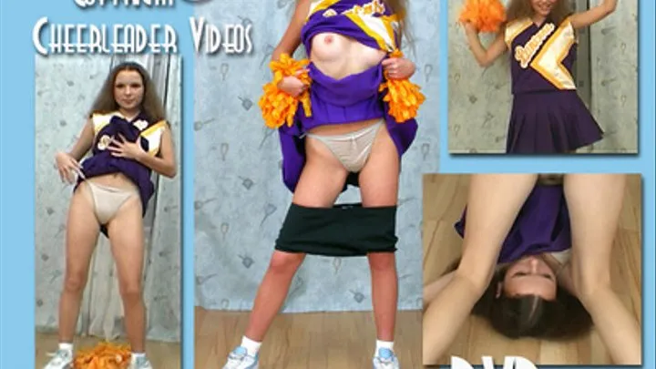 4 foot 11 inch Cheerleader Gina Strips Bottomless & Works out Her Tiny Body!