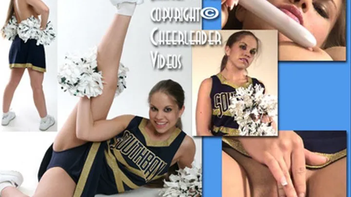 FOR CHEERLEADER PUSSY CLOSE-UP LOVERS ONLY! Jennifer Lynn Spreads & Finger-Bangs Her Hot Twat!