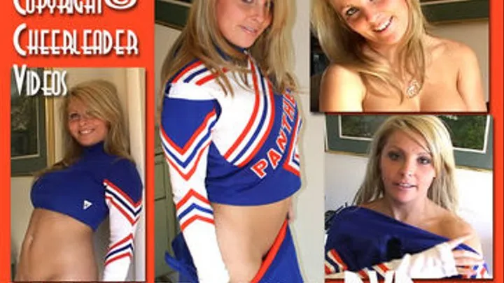 19Y/O Cheerleader Kristin J.shows off D-Cup Titties & Sweet Bare Pussy!