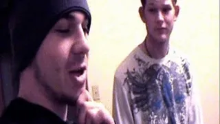 Red & Rod - Serviced. - 18 y/o Rod's Second Video - 1st time Faggot