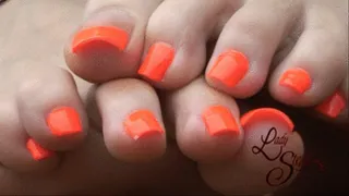 Orange Toes