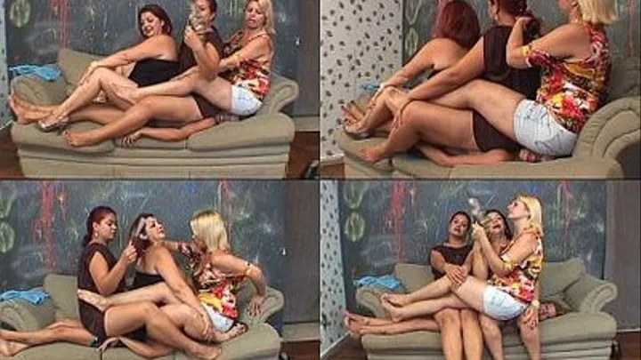 SOFA TRIPLE NEW GIRLS - new slave Diana - NEW MF 2011 - FULL VERSION exclusive