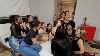 DEVOURED BY 9 BEAUTIFUL GIRLS - BY MANU FOX - CLIP 3 KC 2024!!!