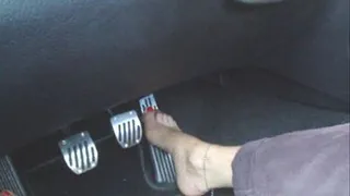 Barefoot driving the BMW part1