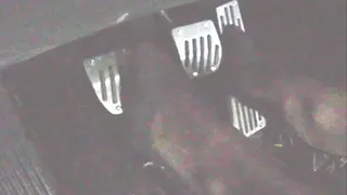 nightdriving in 4inch vintage metal high heels part1