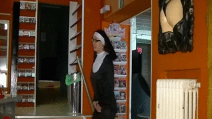 Nuns sex in porn cinema