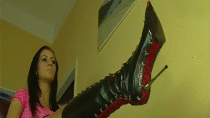 sf - k - LONG BOOTS AND BEGGING SLAVE - POLISH LANGUAGE - FULL