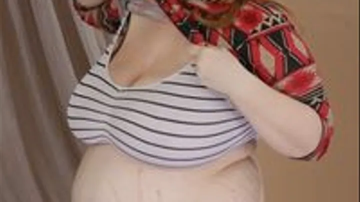 PREGNANT BBW...Most unusual... 38H Boobs & Growing! Video.