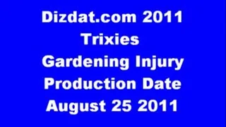 Trixies Gardening Injury