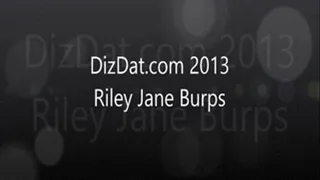 Riely Jane burps