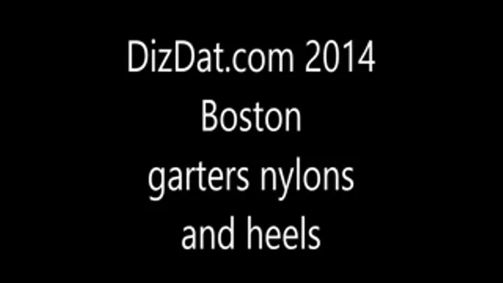 Boston garters and nylons and heels