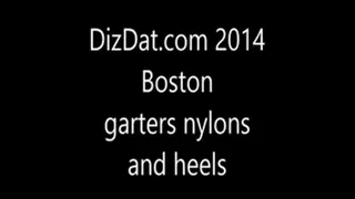 Boston garters and nylons and heels