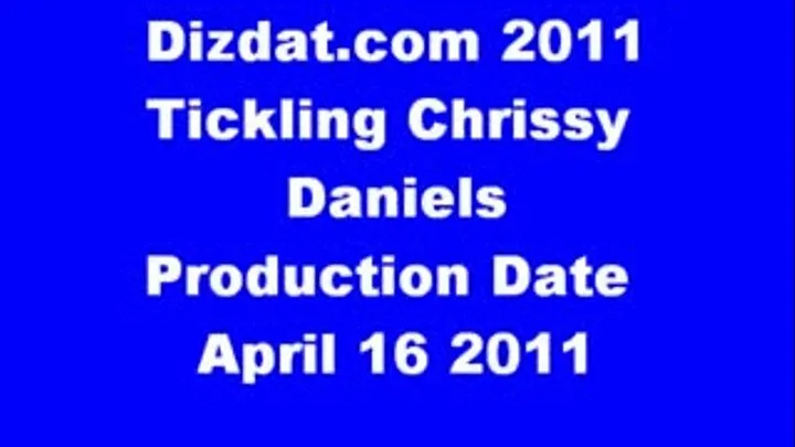 Tickling Chrissy Daniels