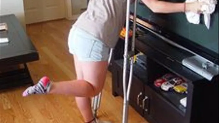 Jessalyn Crutches and Cleans