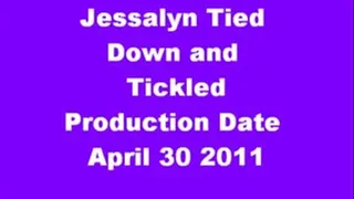 Jessalyn Tied Down and TIckled