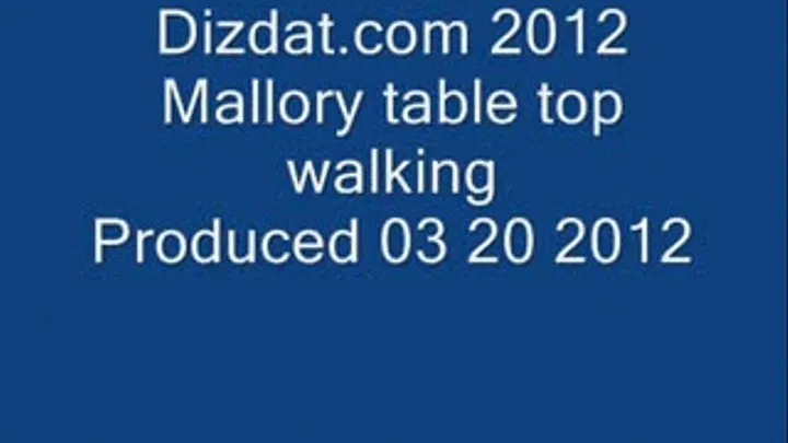 Mallory Table Top Walking