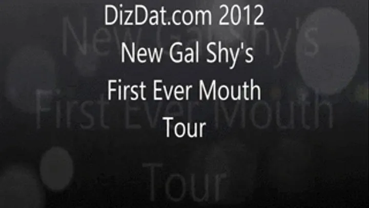 New Model Shy's First Ever Mouth Tour