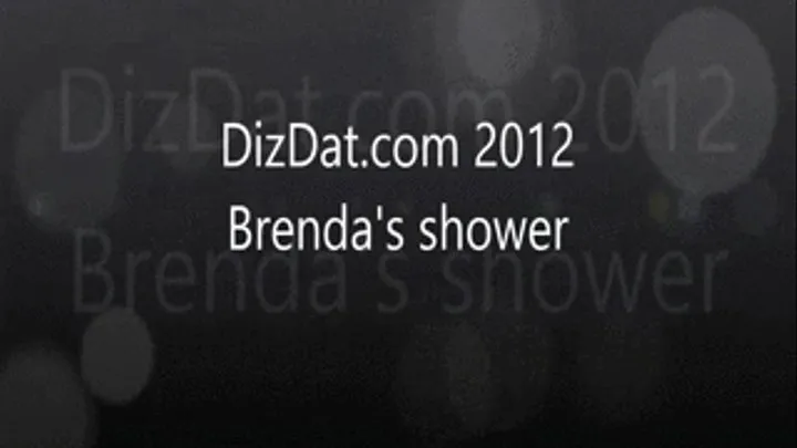 Brendas shower