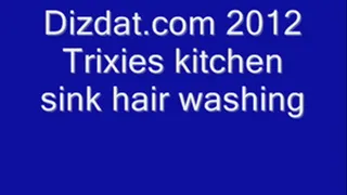 Trixie Kitchen Sink Hair Washing