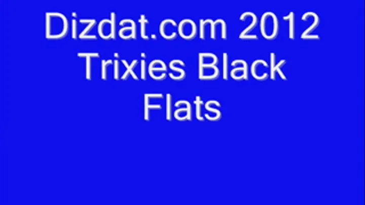 Trixies Black Flats