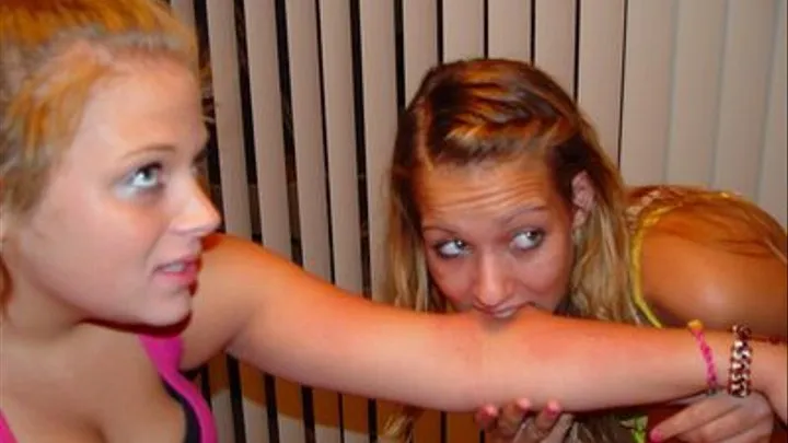 Lexi bites Jay