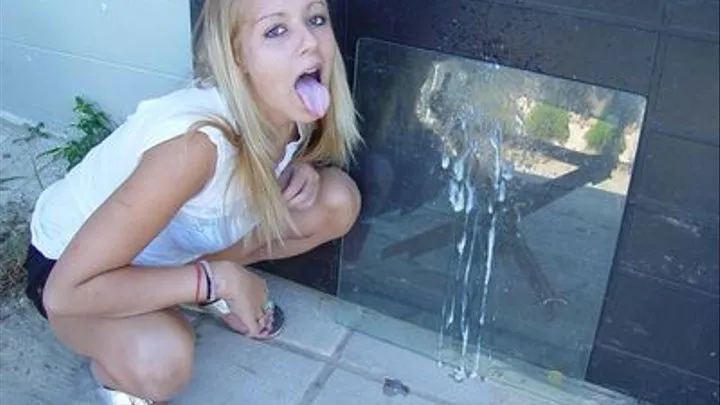 Lexi's out door glass spitting