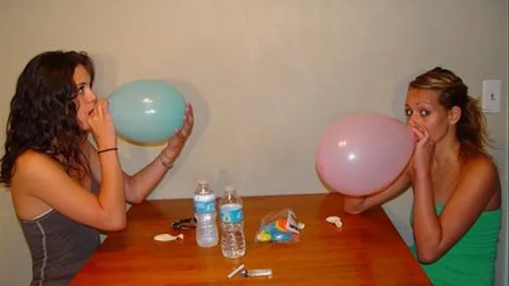 Balloon blow to pop X 2