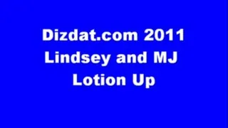 Lindsey and MJ Lotion UP