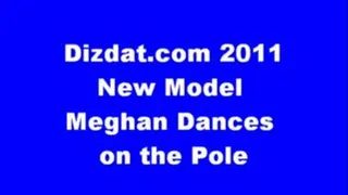 New Model Meghan Dances on the Pole