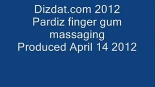 Pardiz finger gum massaging