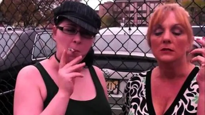 Lydia Vs Jane Ember: Smoking Competition 2: The Re-Match!