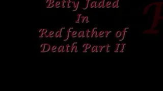 REDUCED Red feather of Part II