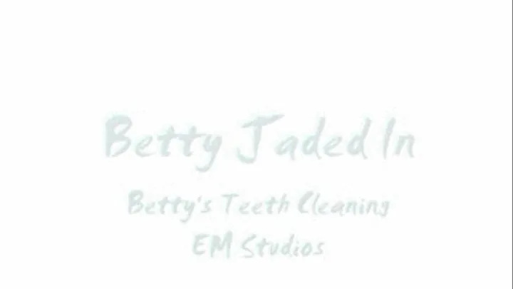 REDUCED Betty Cleans Her Teeth