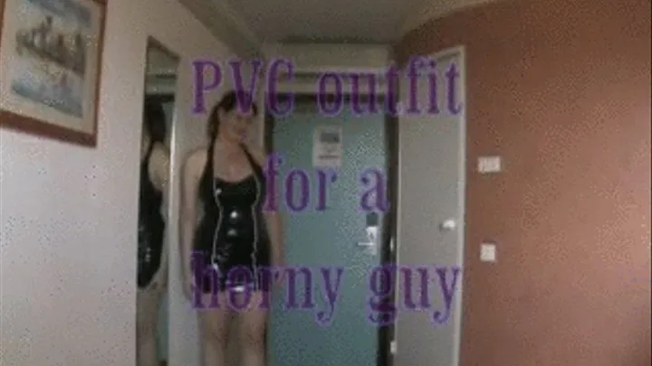 PVC outfit for a hrony guy