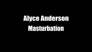 Alyce Anderson Foot Fetish Masturbation