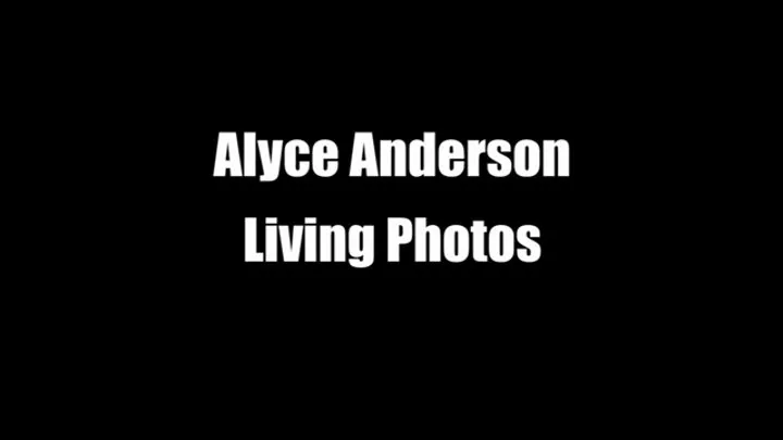 Alyce Anderson Living Photos Foot Fetish Beauty