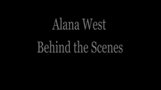 Alina West Behind the Scenes