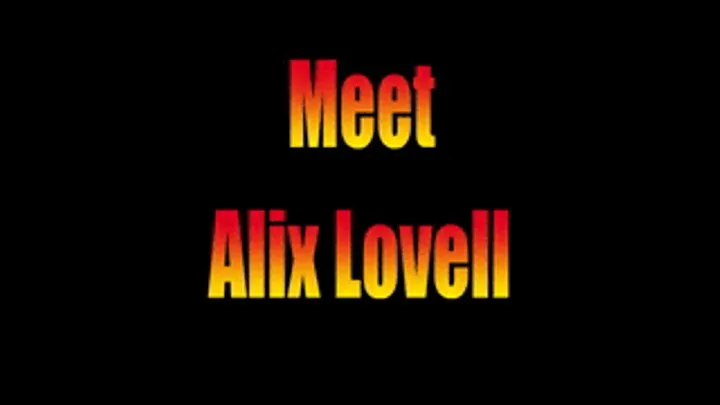 Alix Lovell Foot Fetish Interview