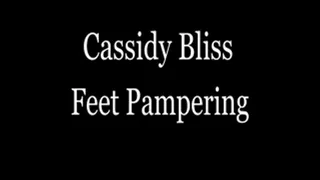 Cassidy Bliss Feet Pampering