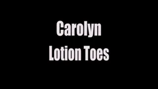 Carolyn Lotion Toes