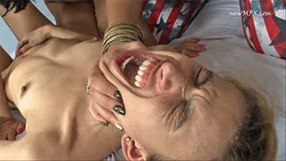 Cruel Lola Mello's Spit Humiliation Double Slave - Clip 03 ### NewMfx 2018 ###