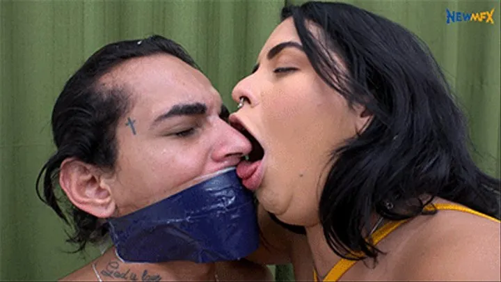 Spitting in nose and face - Clip 03 ##