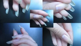 Undressed finger nails