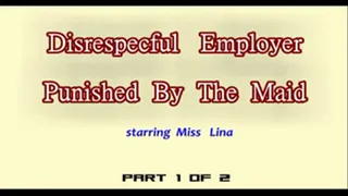 Disrespectful Employer Punished by the Maid - Part 1 of 2