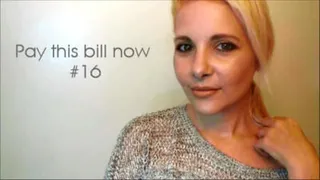 Pay this bill now #16