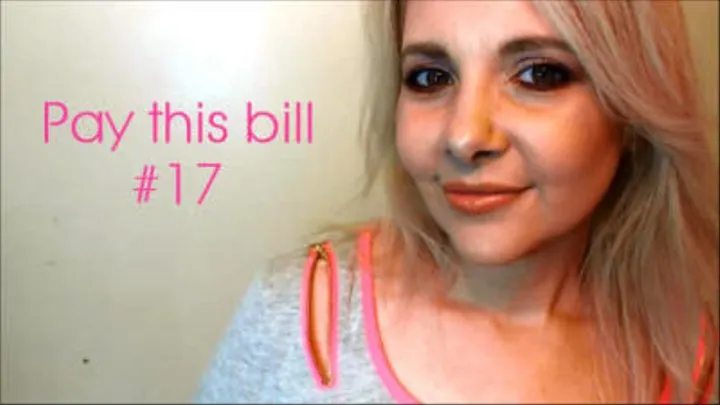 Pay this bill now #17